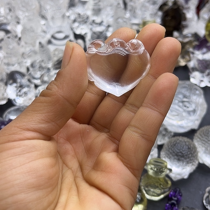 水晶摆件未镶嵌吊坠