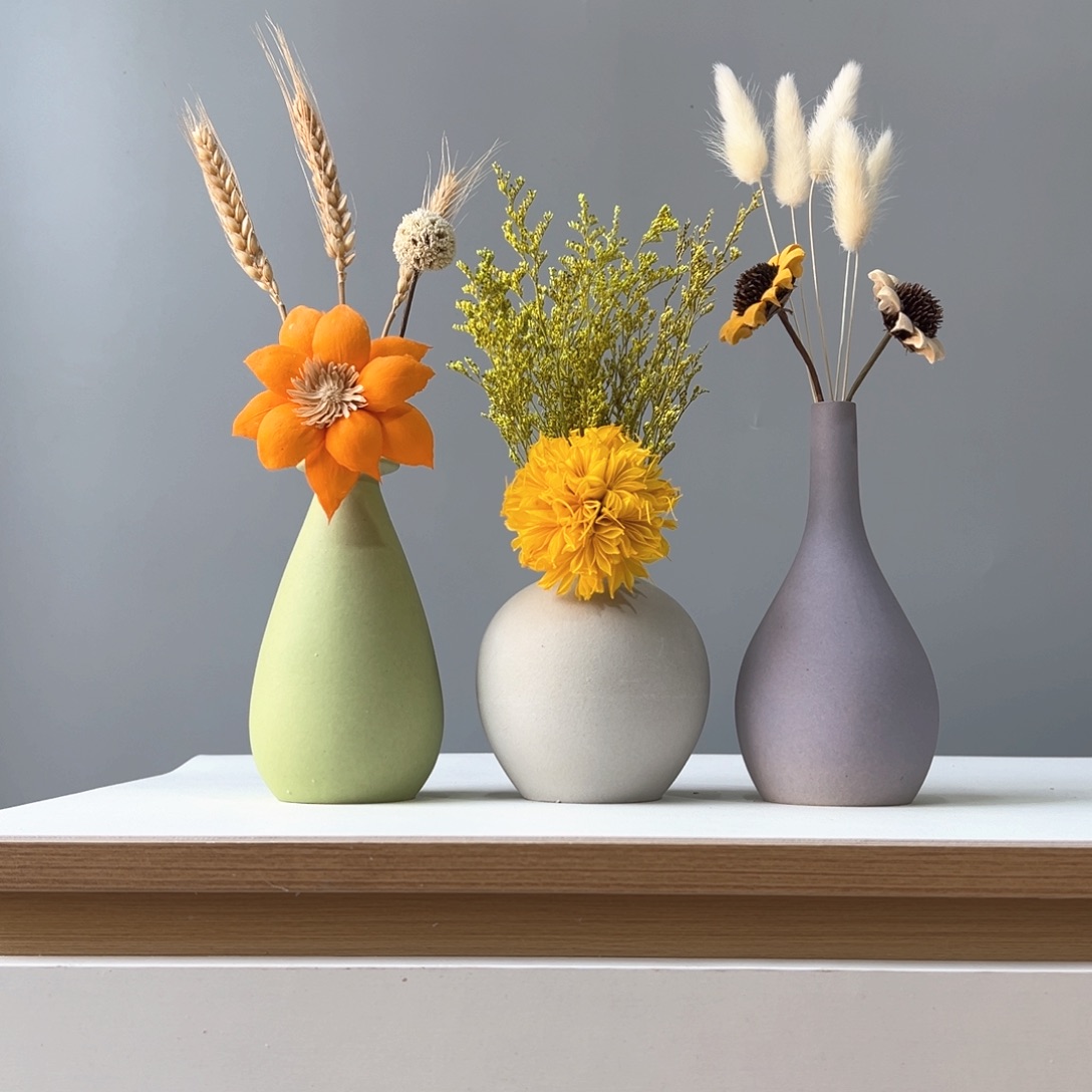 瓶花瓶带花高度20-30厘米左右