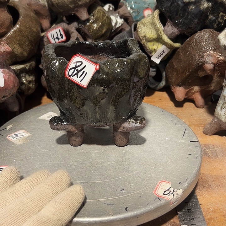 粗陶花盆制作就这样了，