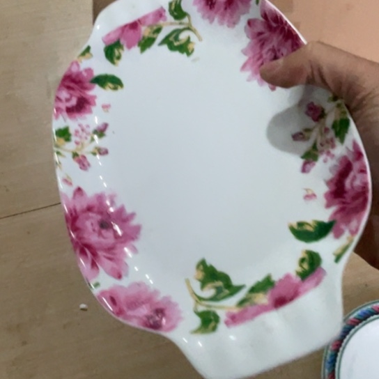 瓷片陶瓷10英寸红叶