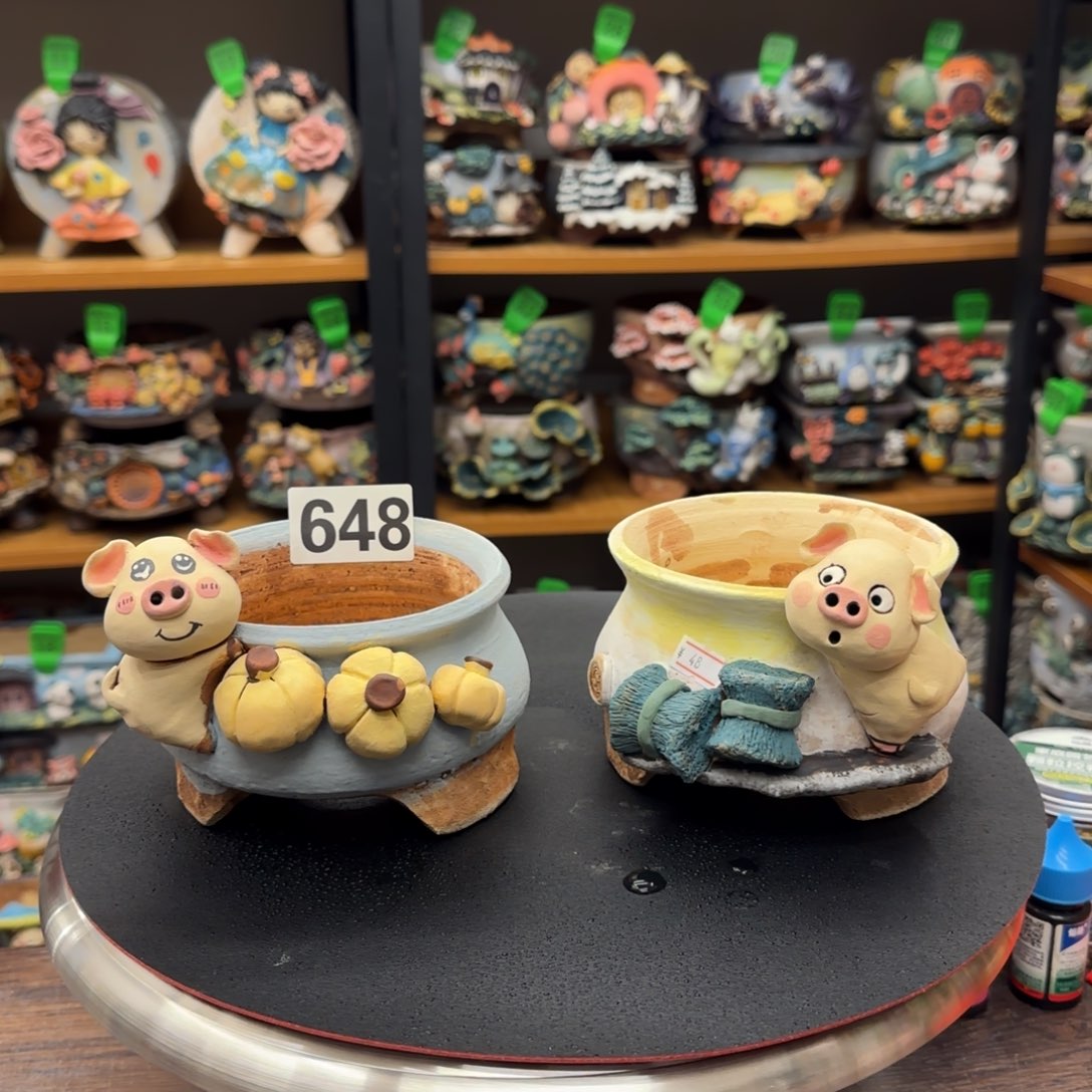 【闪购商品】陶瓷粗陶手捏