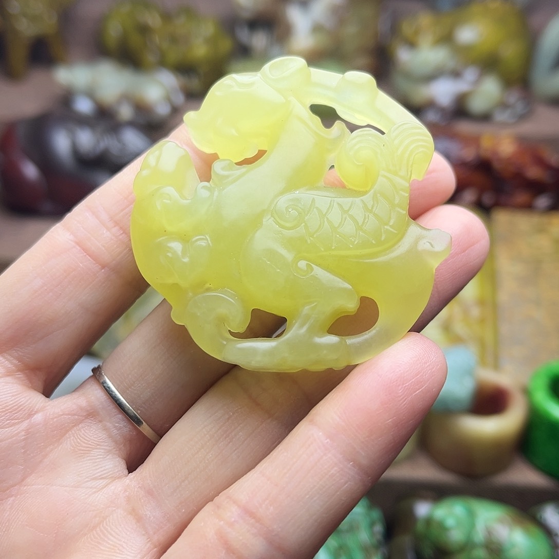 白玉菩提吊坠89。。