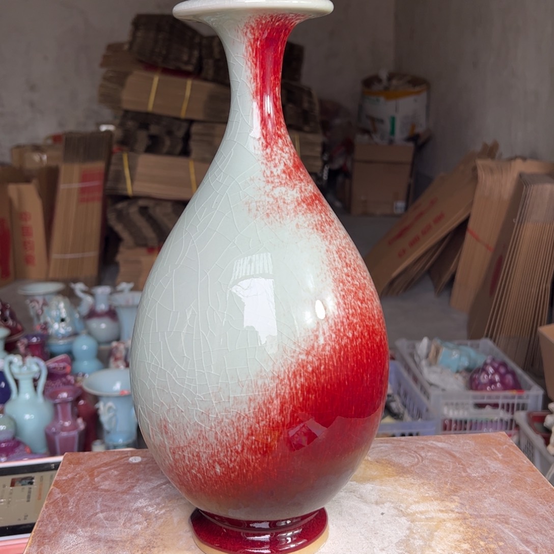 摆件郑家钧窑摆件微