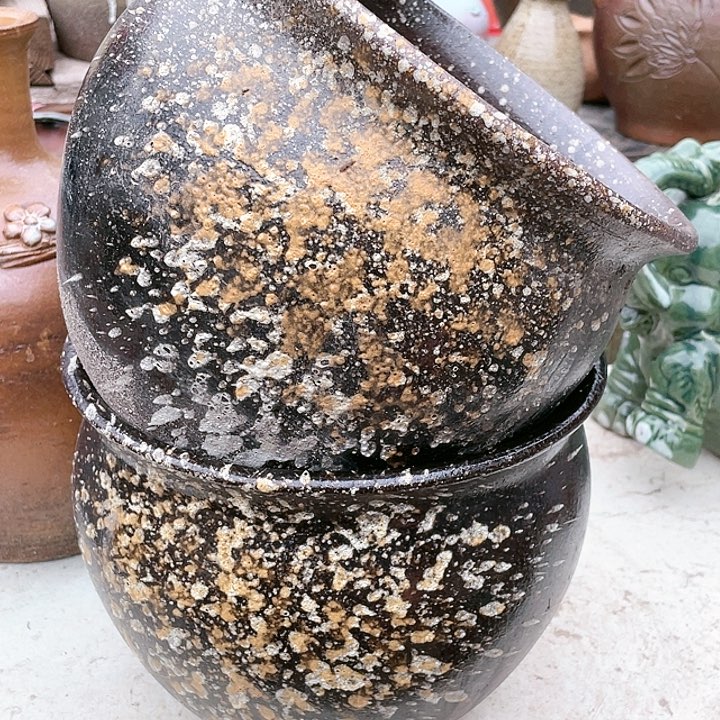 紫砂花盆瑕疵20.17花盆