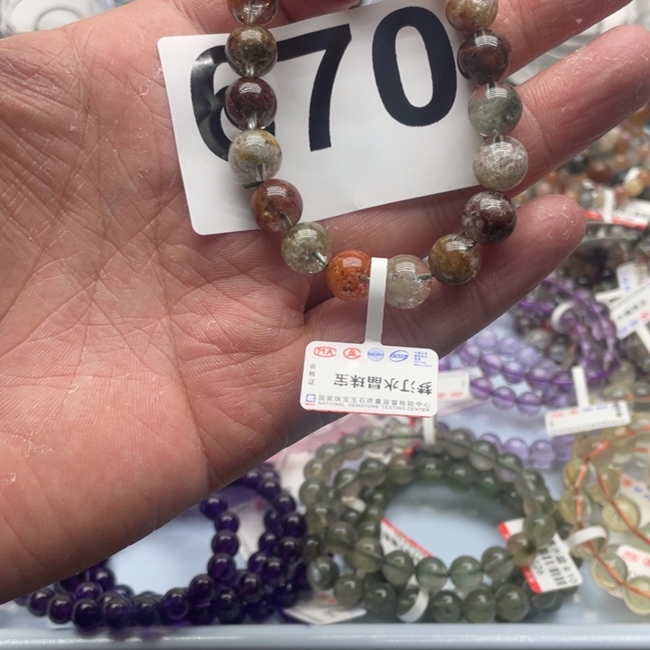 水晶手链未镶嵌水晶