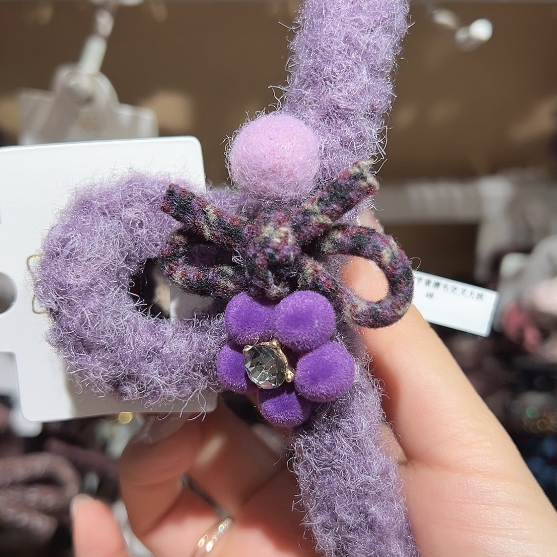 非金属紫色小花大抓