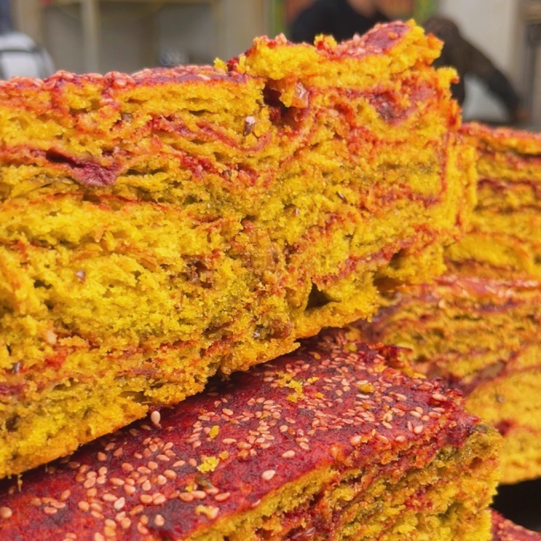 兰州特色玫瑰千层饼爆款配料超多超满足