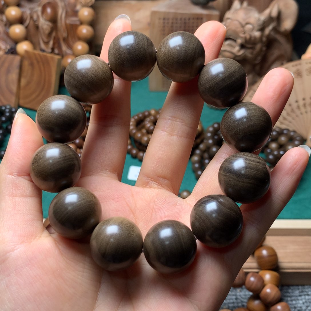 檀香木手串/手链橘***猫老山檀香2.0阴沉