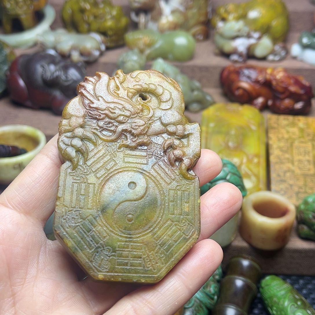 白玉菩提吊坠99。。