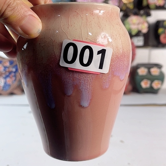 红陶多肉植物花盆