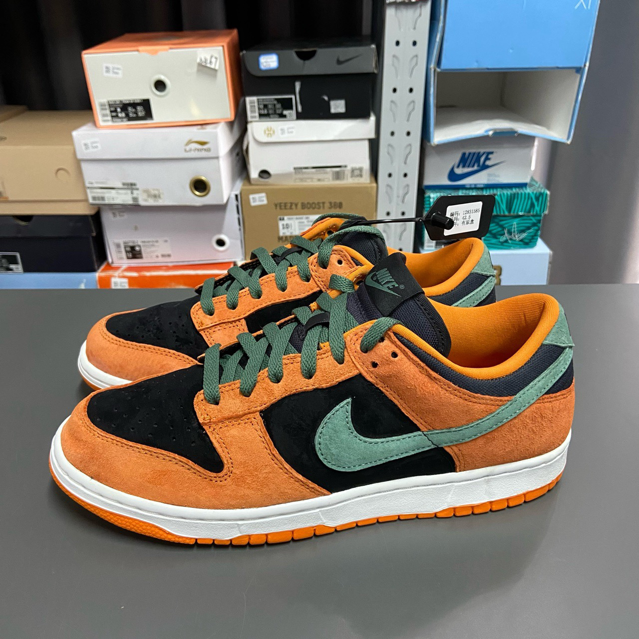 99新 MM6 42.5码 有原盒 dunk low 丑小鸭黑橙 12831585