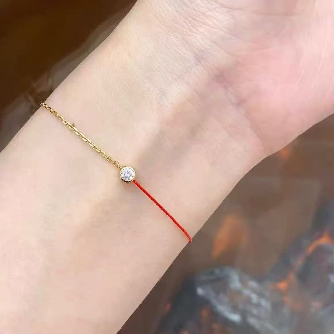 合金手链 【A】百搭小红绳手链