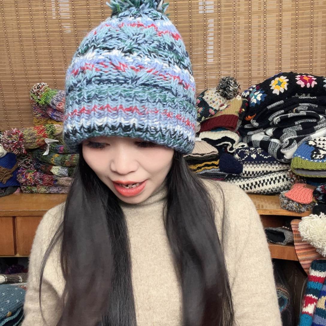 羊毛手工羊毛帽子211