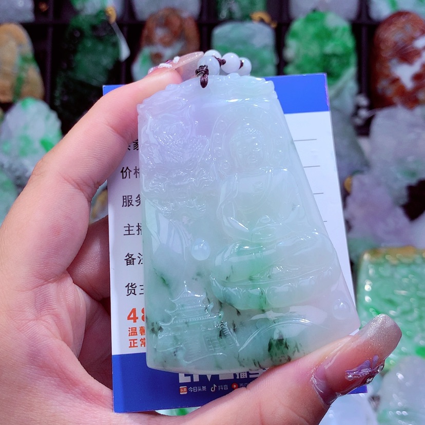 【闪购商品】翡翠颈饰未镶嵌?****?挂件