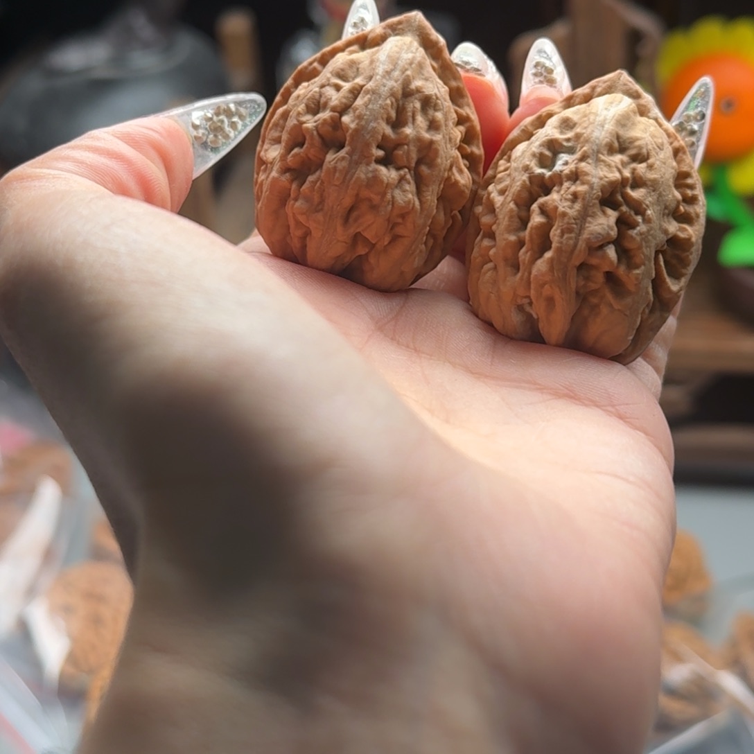 文玩核桃把件关东木子楸百核173花皮
