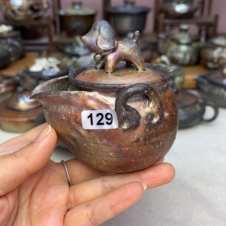 壶裸柴烧陶瓷茶具