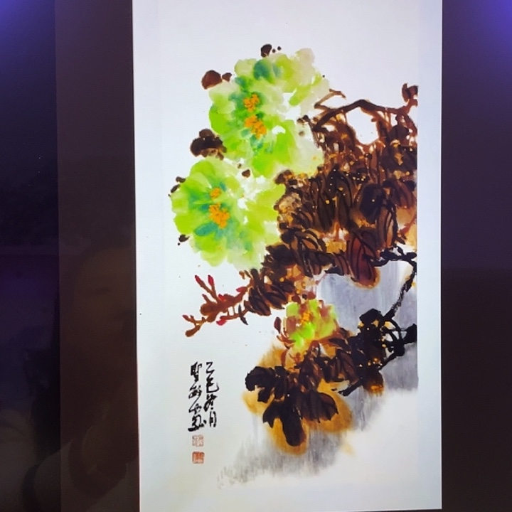 国画张圣敏先生纯手绘作品
