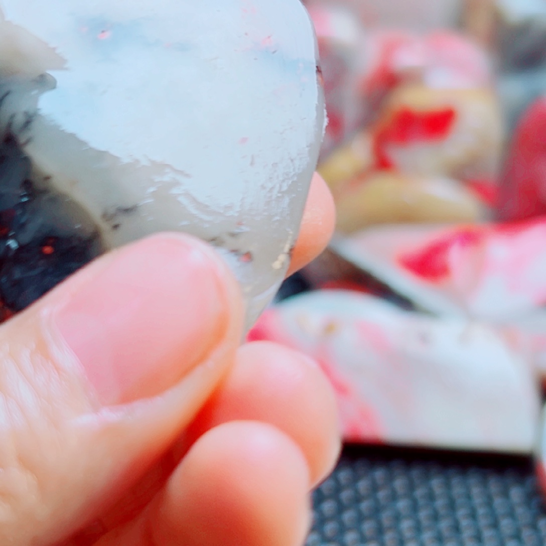 立***学巴林鸡血石巴林血王水草