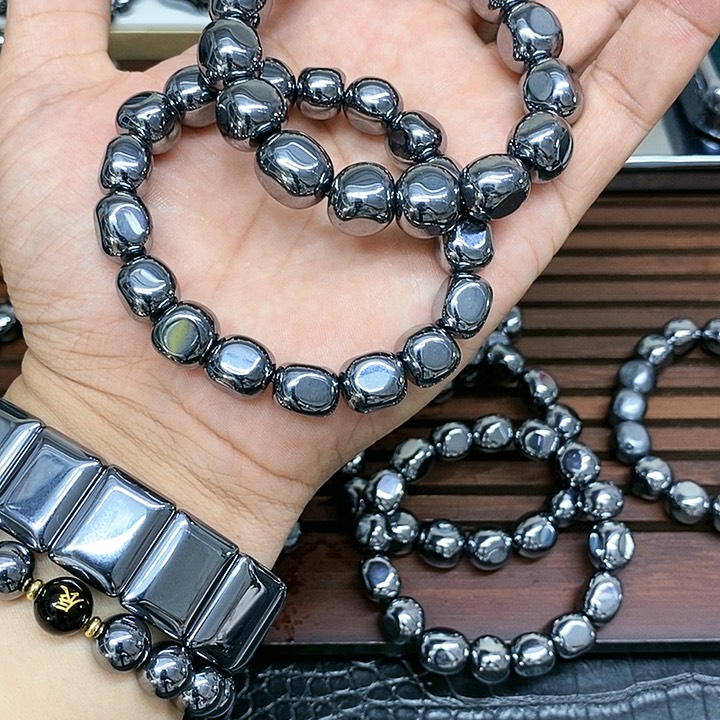 大理石磁石太赫兹福利手链大号不规则手链