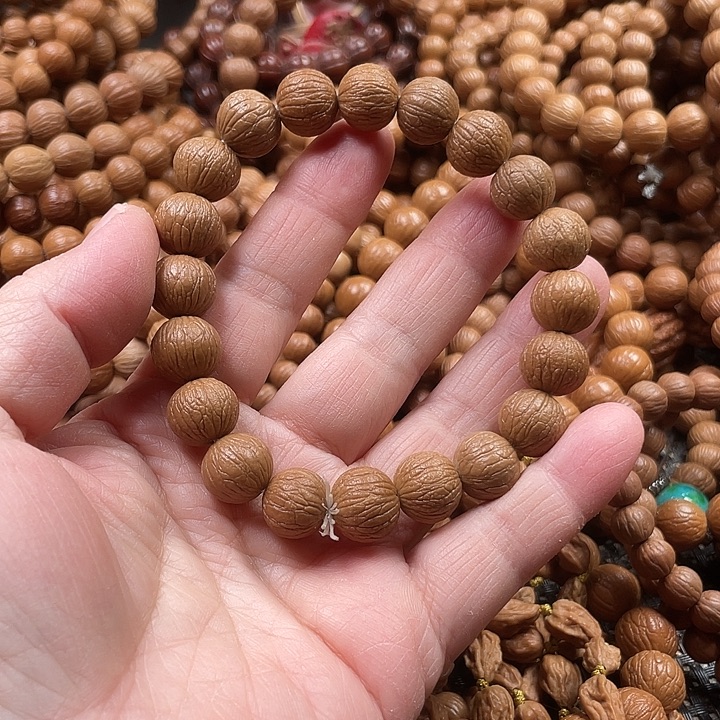手串草珠菩提1.2麒麟纹小风羽