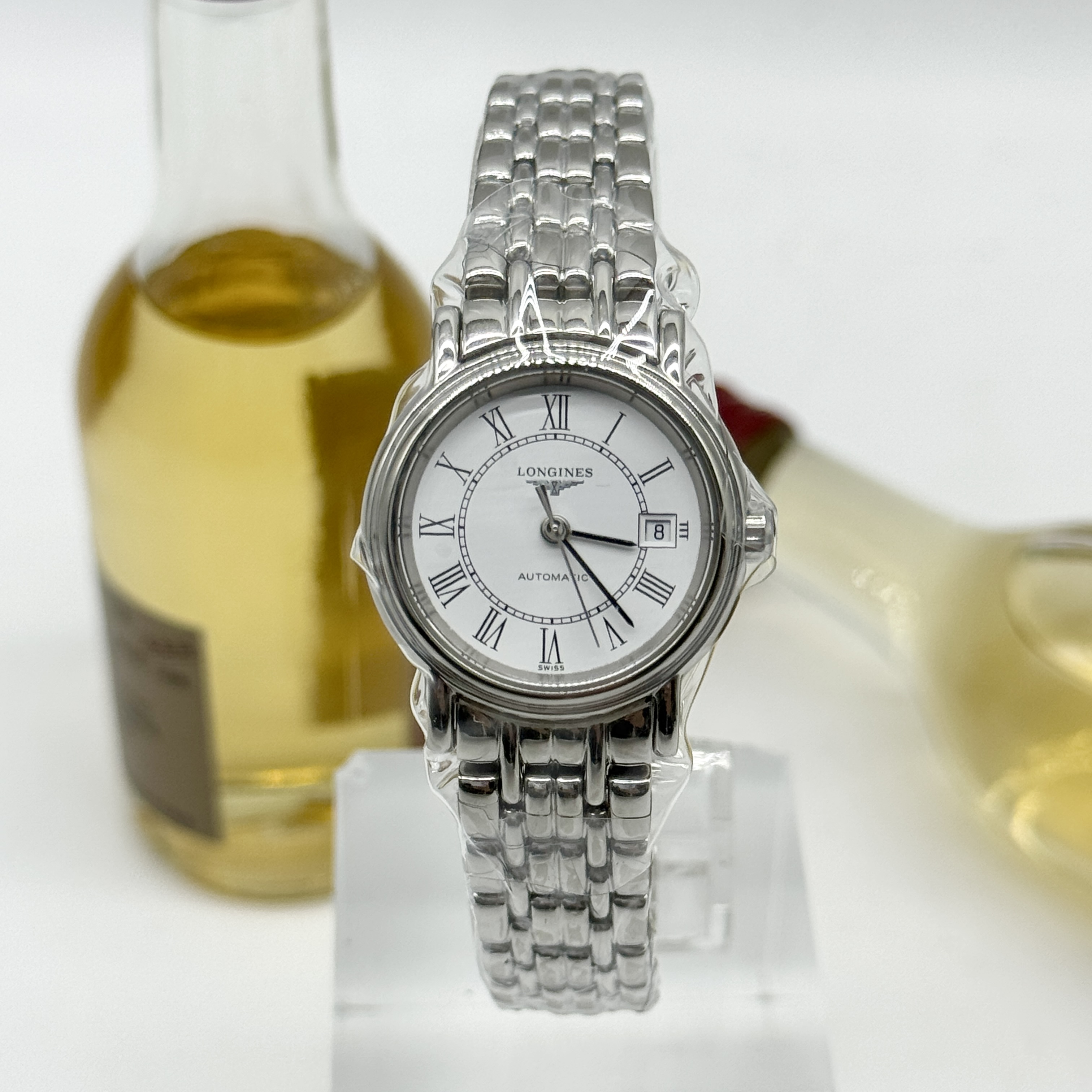 99新 Longines/浪琴 时尚系列 自动机械 精钢 25.5mm 单表 11100