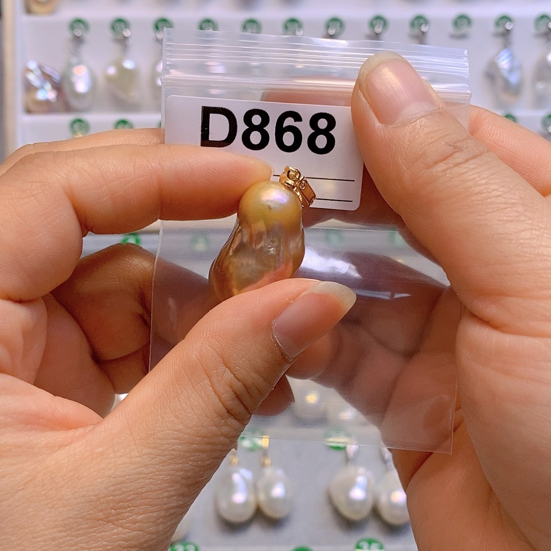 淡水珍珠颈饰银S925镶嵌