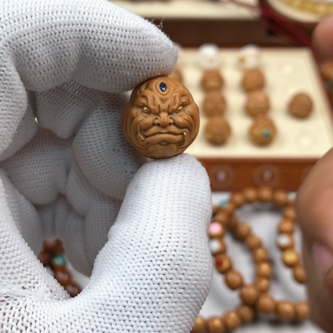 猴头核桃手串猴头