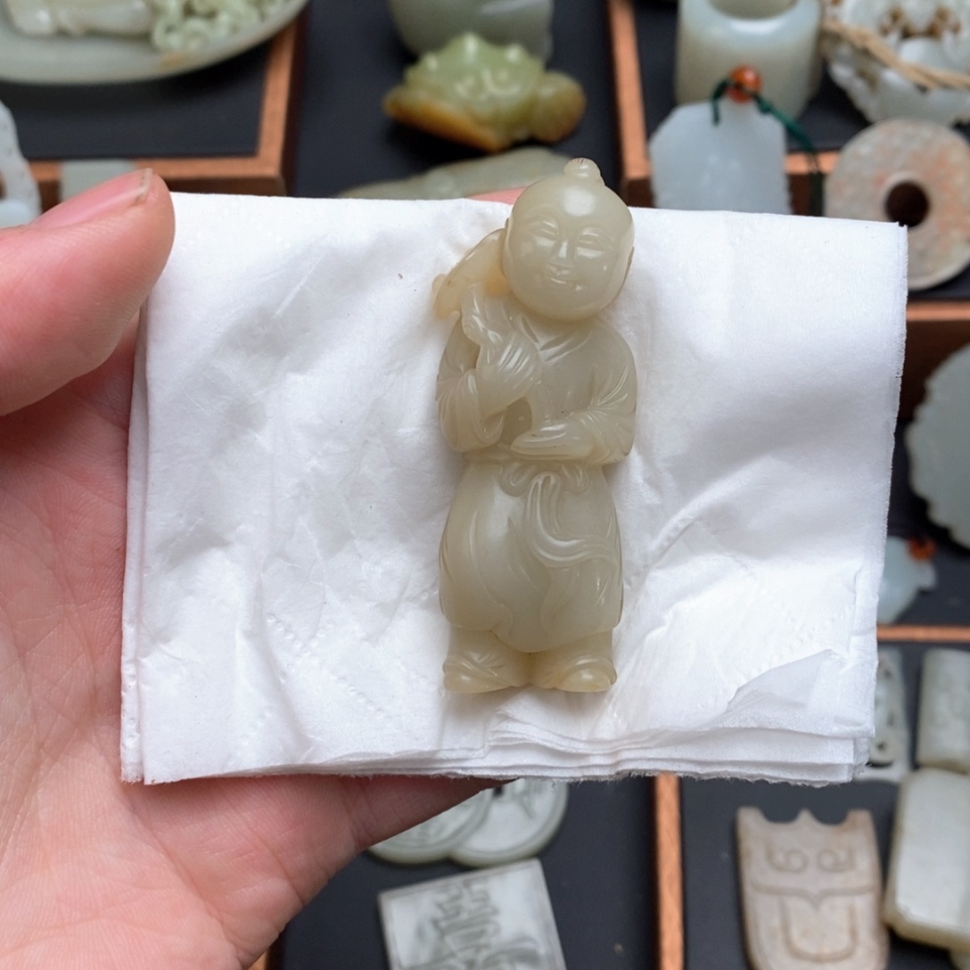 和田玉挂件未镶嵌