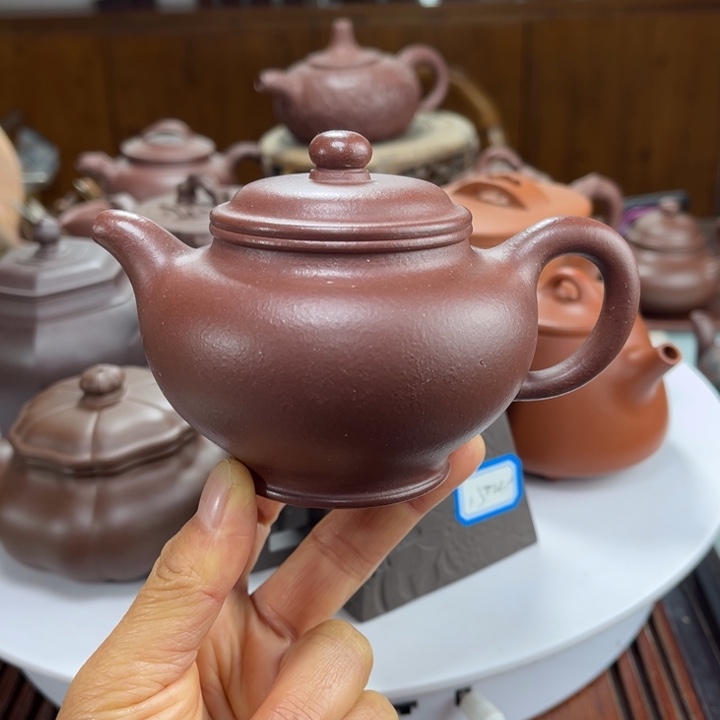 茶壶紫砂紫砂花茶