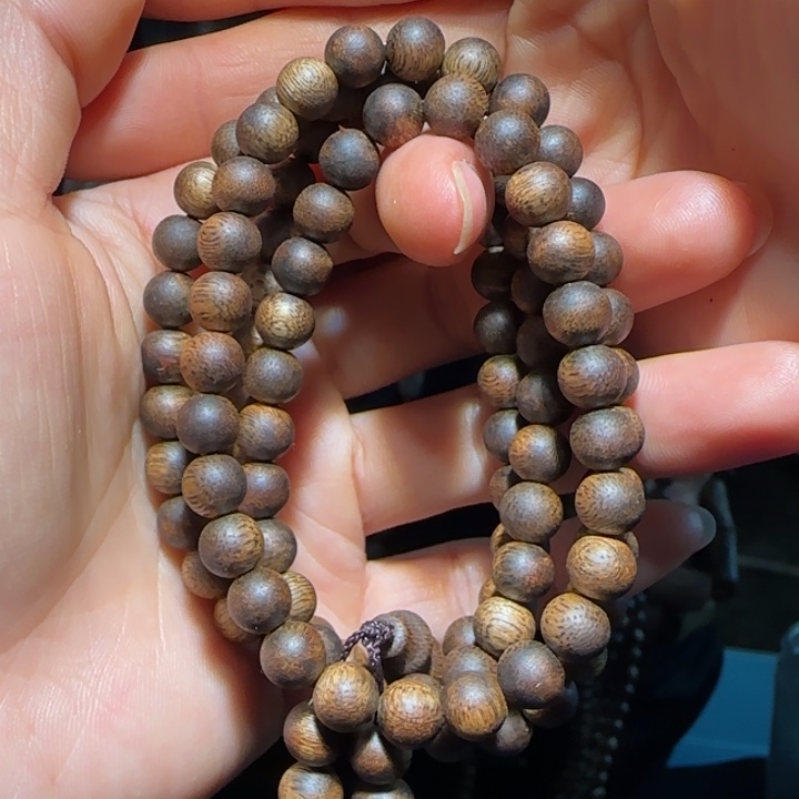 沉香手串千里香07链子18克+