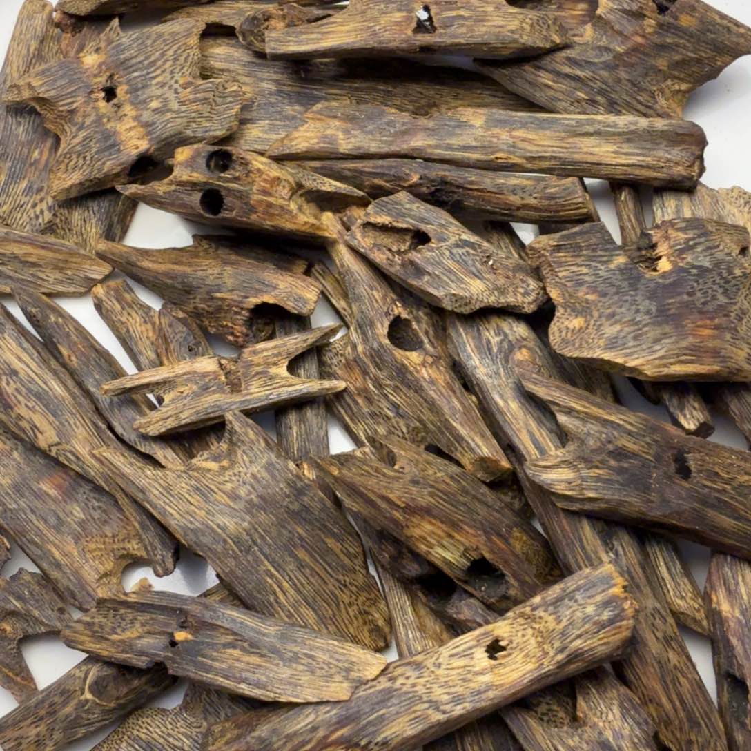 沉香沉香碎屑透顶绿熏香料20g