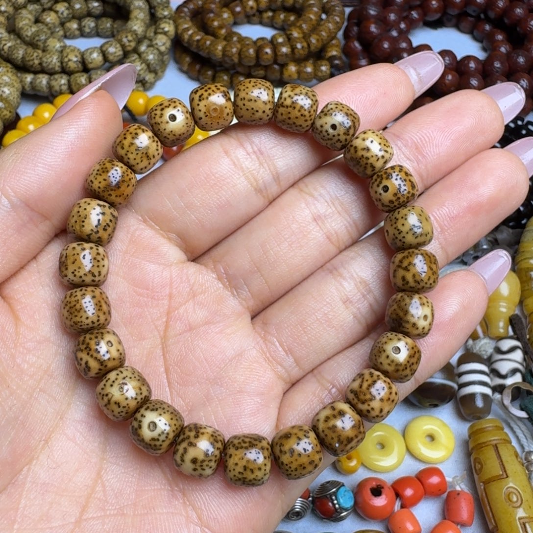 泥塑泥塑藏式手串