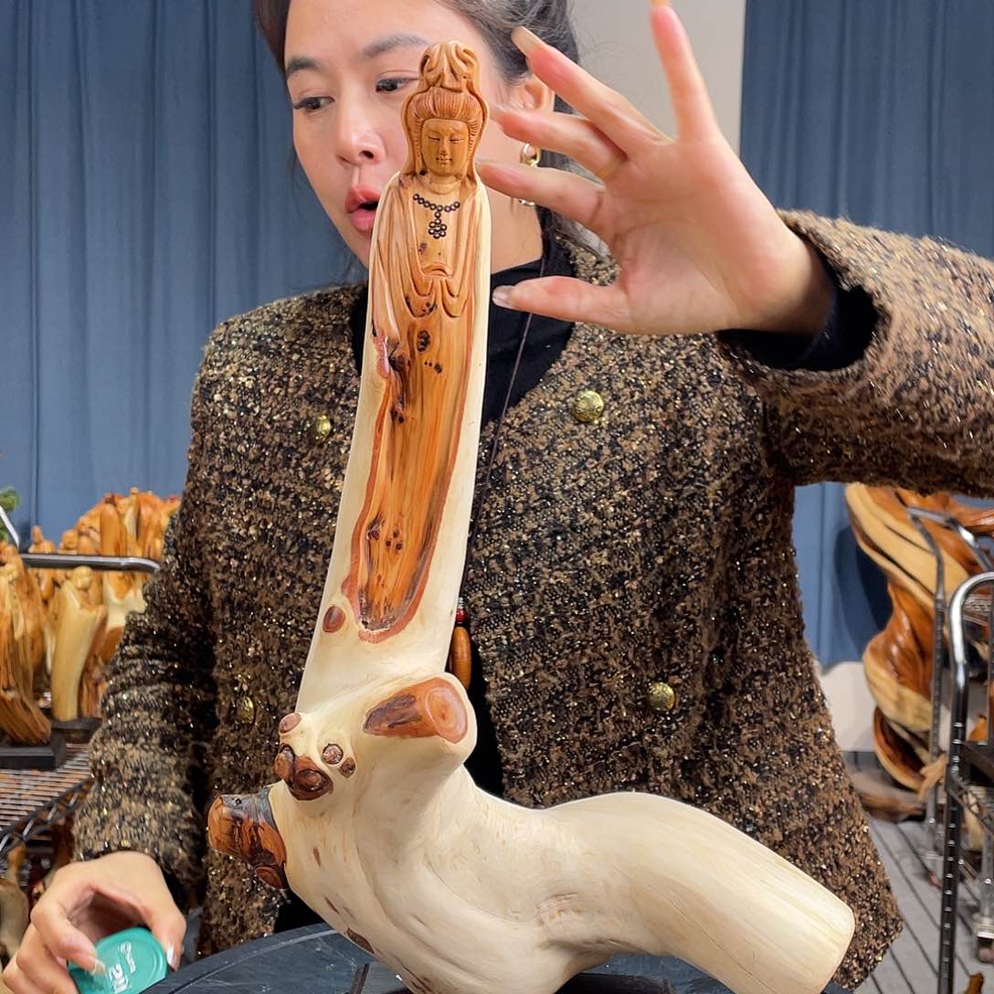 柏木（崖柏）随型艺术根雕