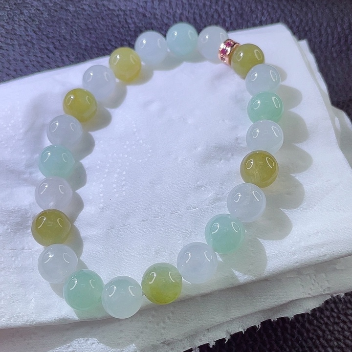 翡翠手链未镶嵌翡翠