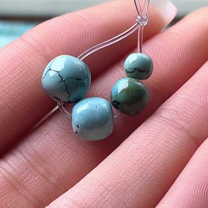 绿松石未镶嵌配饰