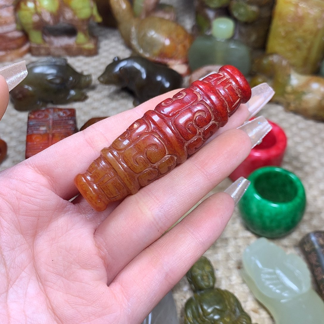 白玉菩提吊坠挂件