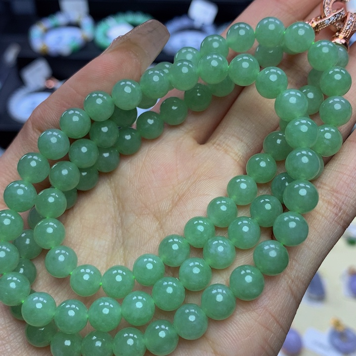 翡翠手链未镶嵌翡翠