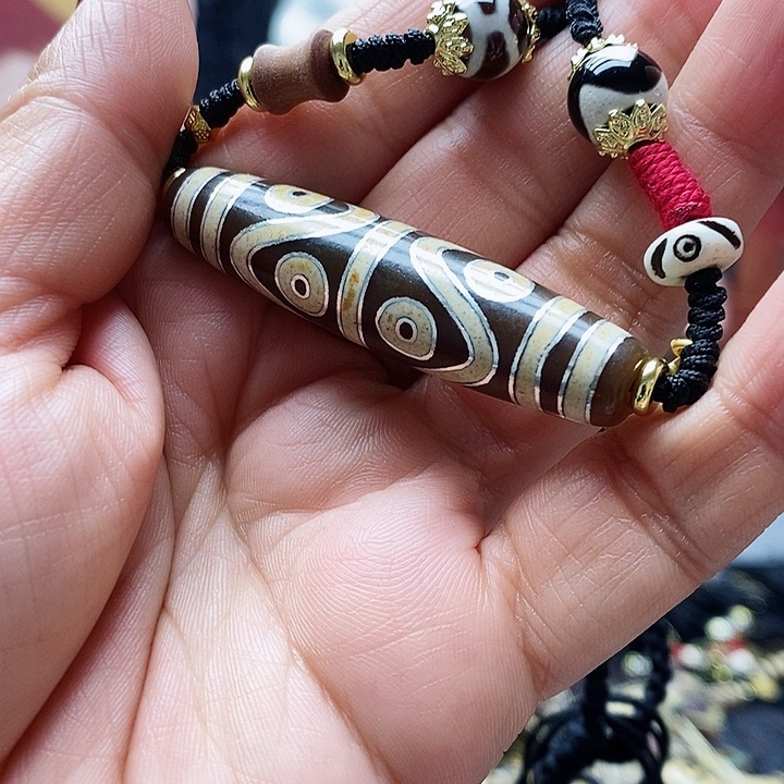 玛瑙/玉髓颈饰合金