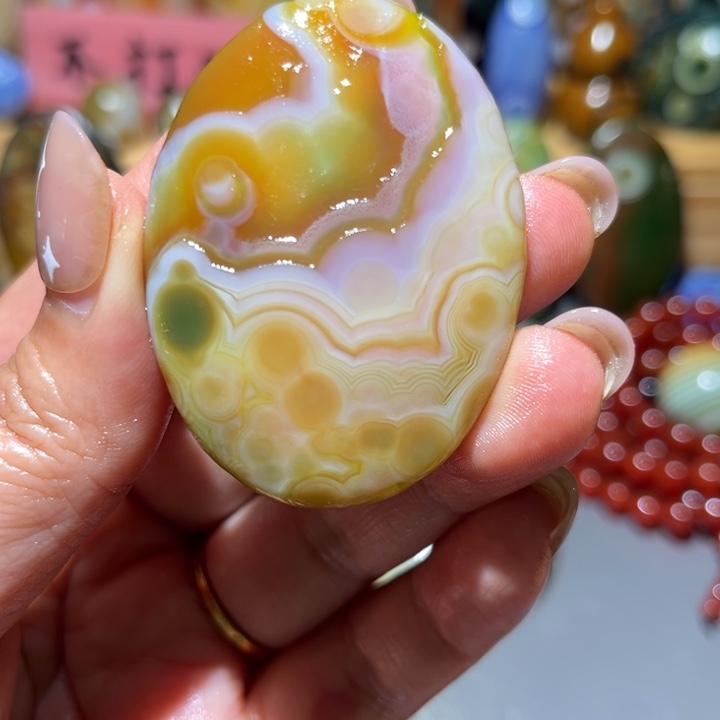 玛瑙/玉髓未镶嵌颈饰