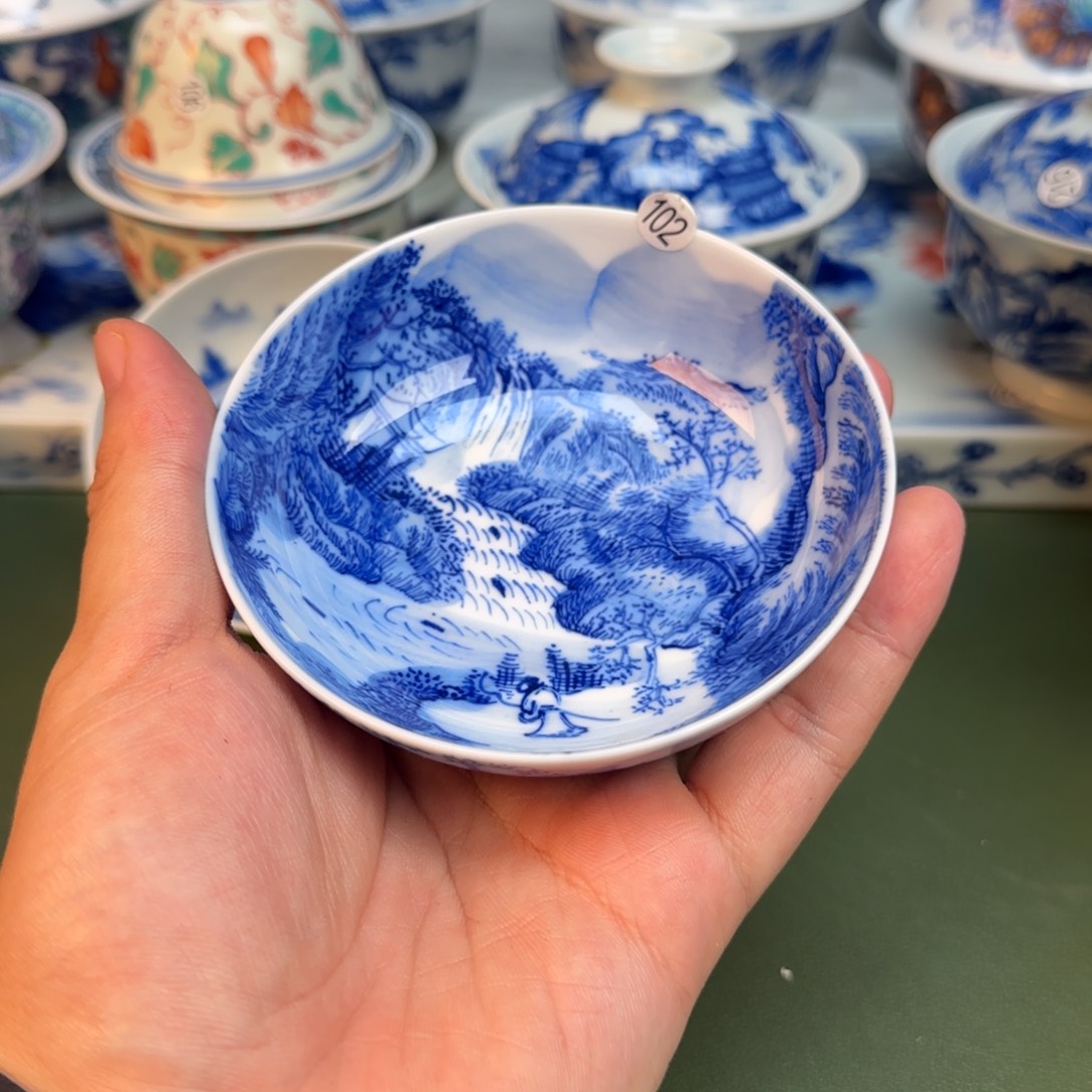 彦祖纯手工手绘茶具102