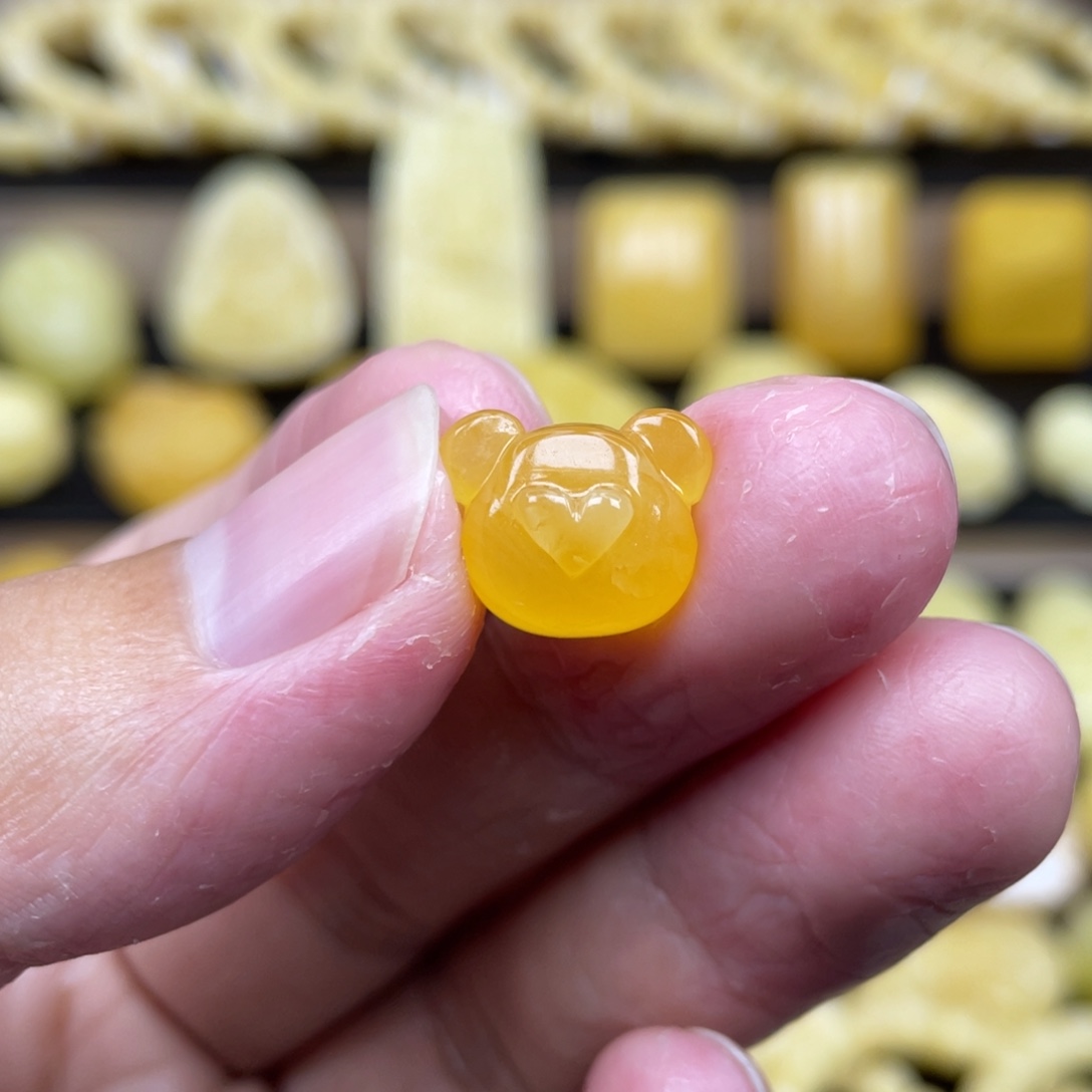 琥珀未镶嵌裸石琥珀蜜蜡