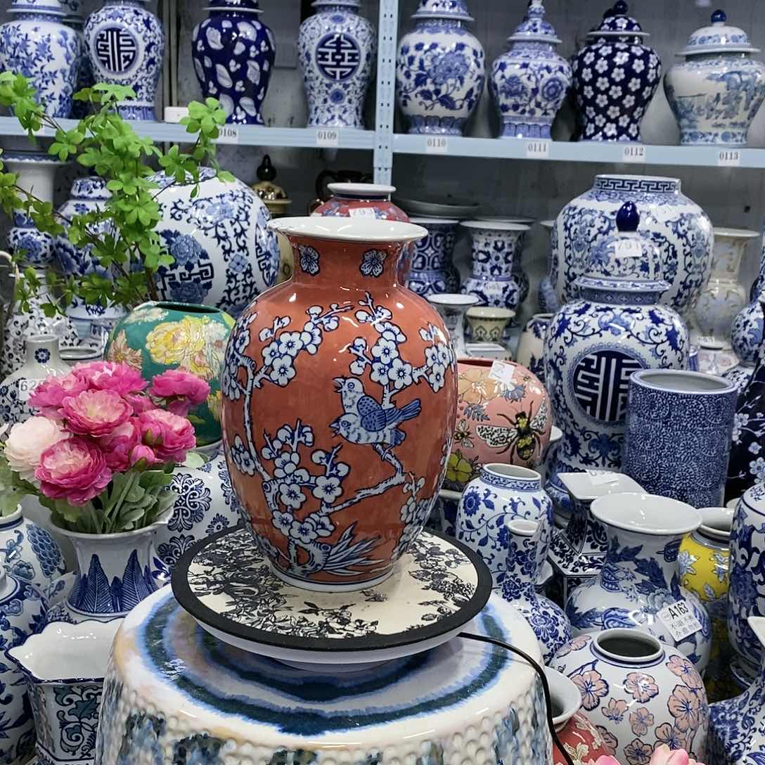 【闪购商品】摆件彩釉花瓶瓷器…………………………