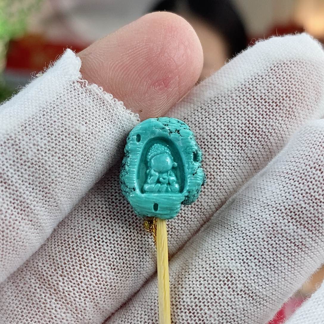 绿松石珠宝奇石未镶嵌