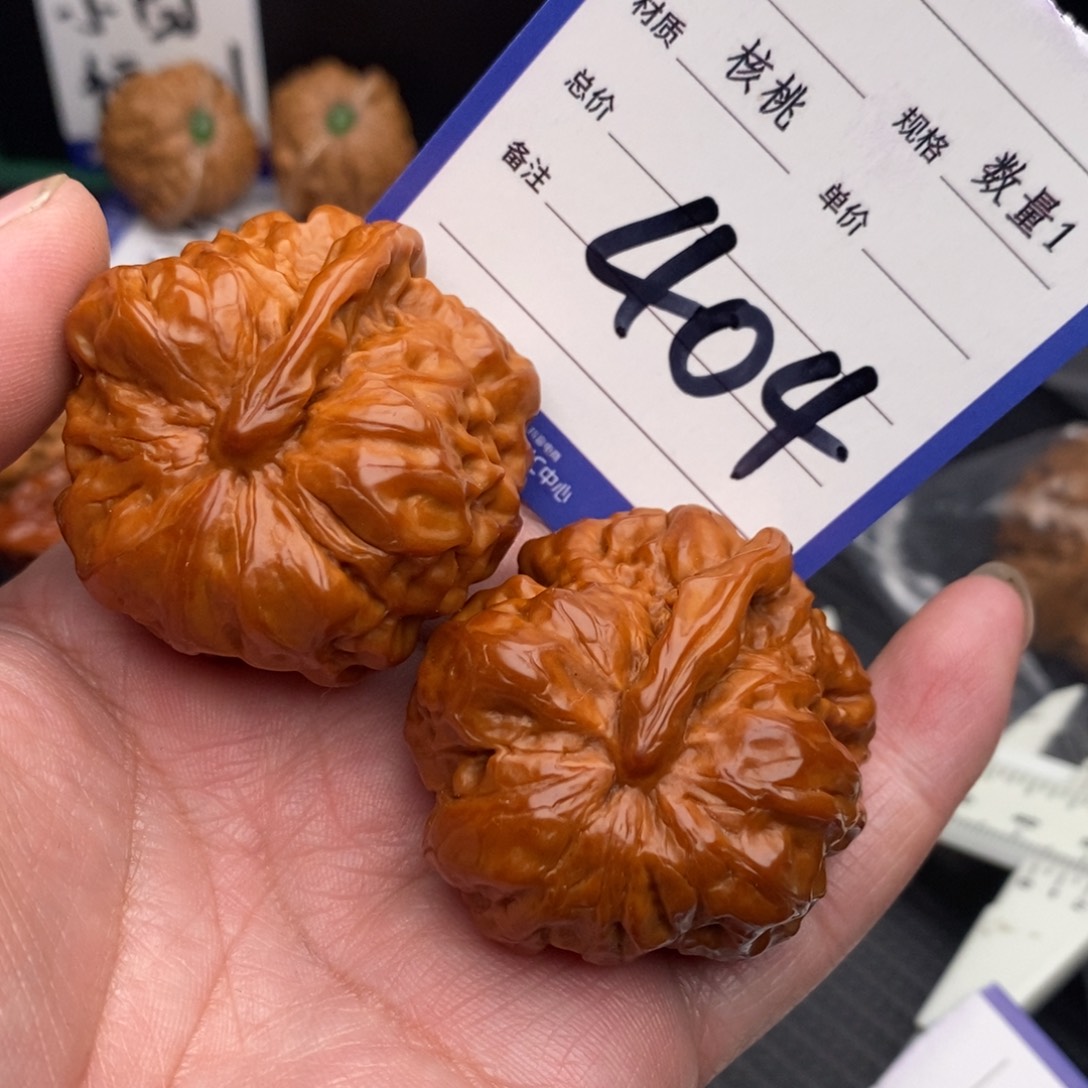 桃核把件一根筋44mo