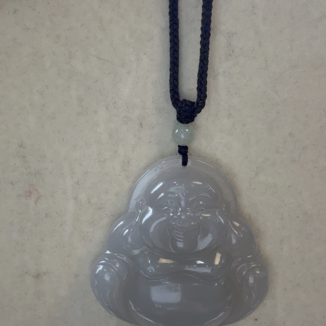 干***～和田玉未镶嵌吊坠(赠链)