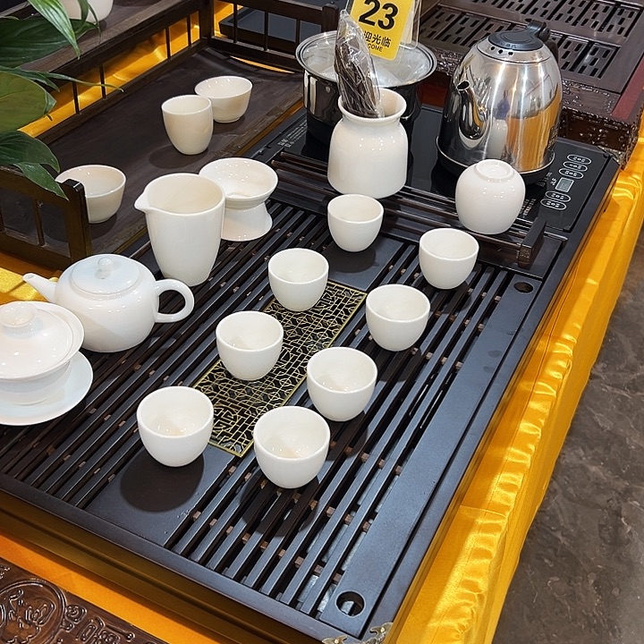 茶盘茶具带电器套装