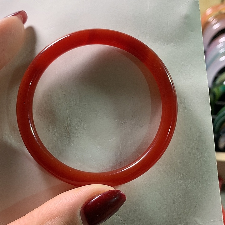 玛瑙/玉髓手镯未镶嵌因**你