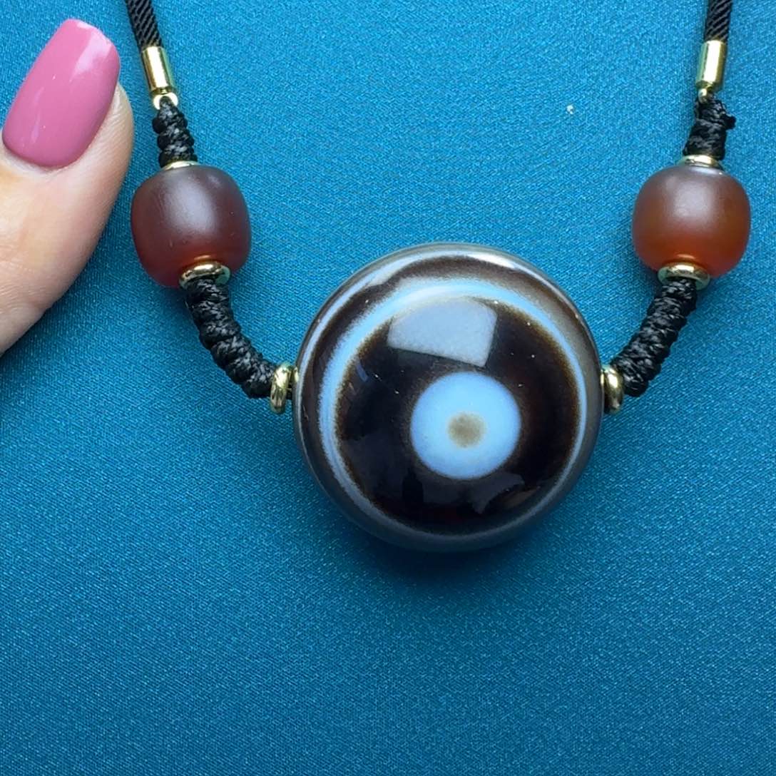 玛瑙/玉髓未镶嵌项链