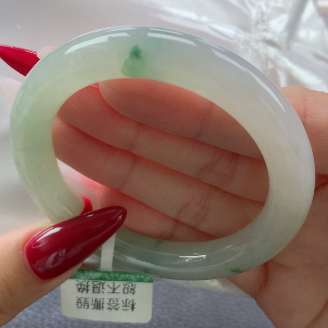 未镶嵌手镯翡翠缅甸天然翡翠A货51