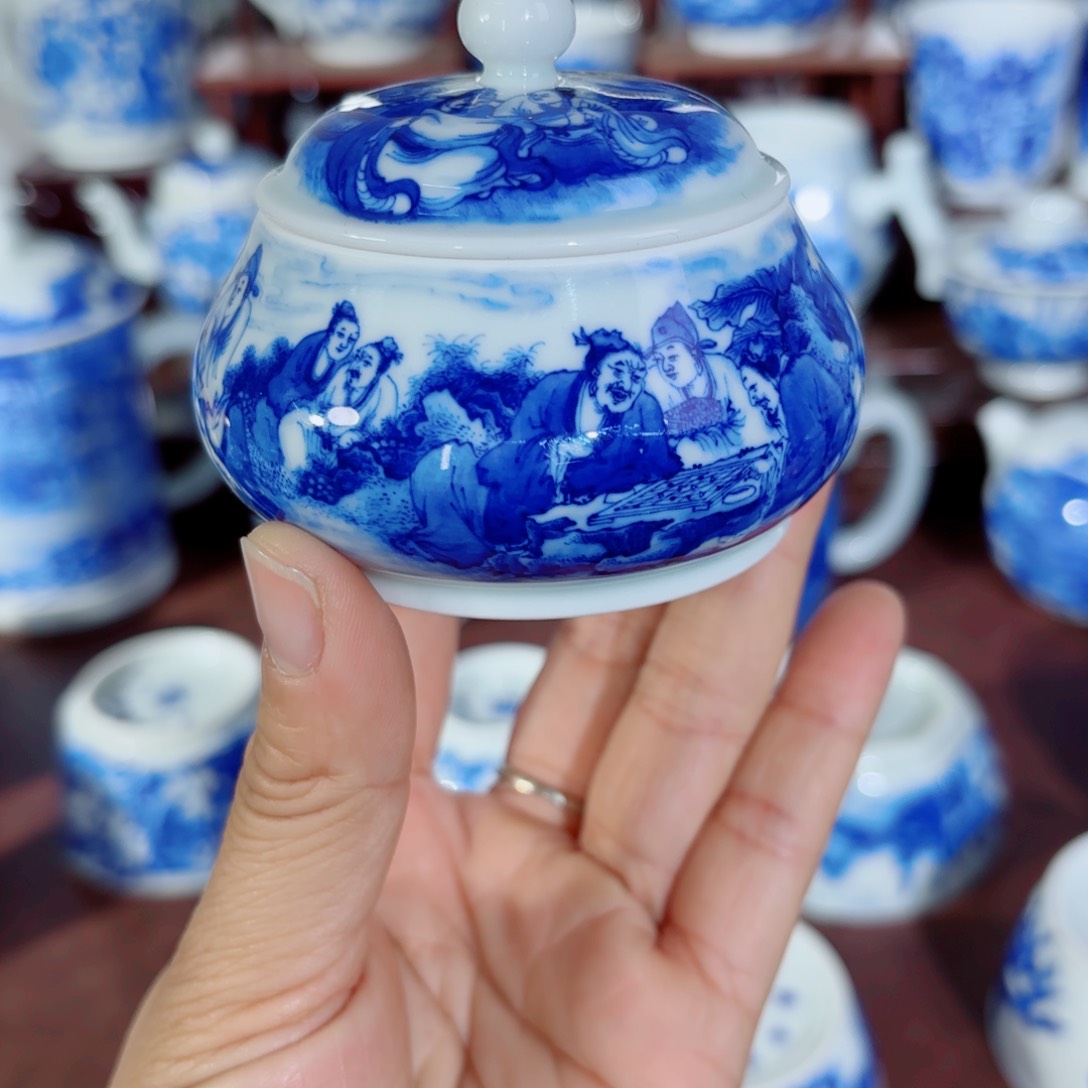 杯全手工全手绘陶瓷